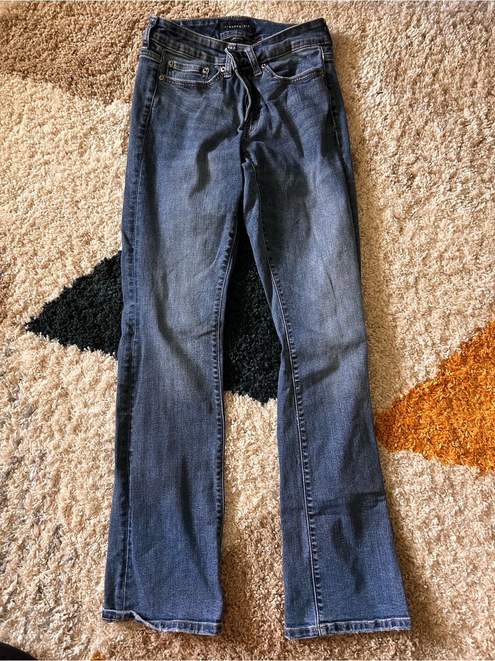 Aeropostale Women's Dark Blue Bootcut Jeans
